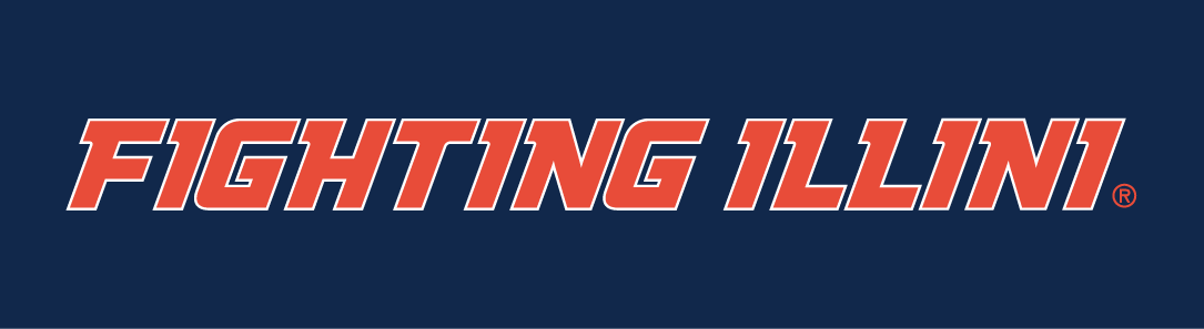 Illinois Fighting Illini 2014-Pres Wordmark Logo 09 iron on paper